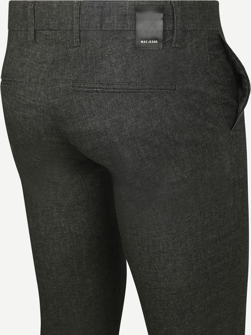 Broek Lennox melange antraciet