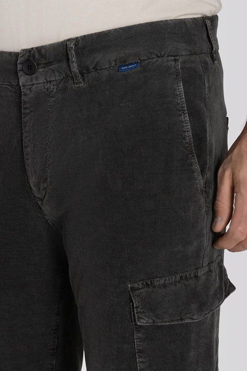 Chino griffin cargo antraciet