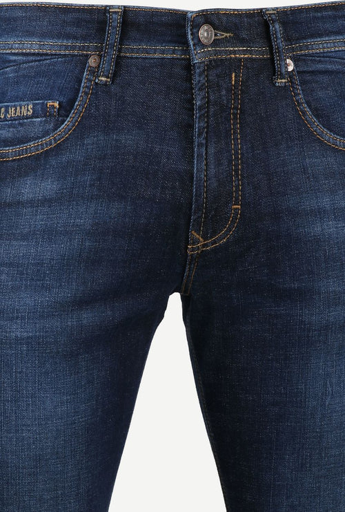 Mac broek Ben donkerblauw