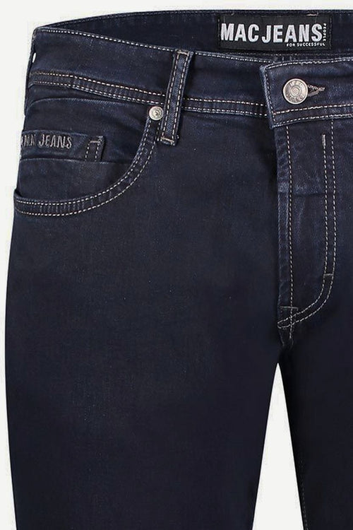 Mac broek Ben donkerblauw zwart