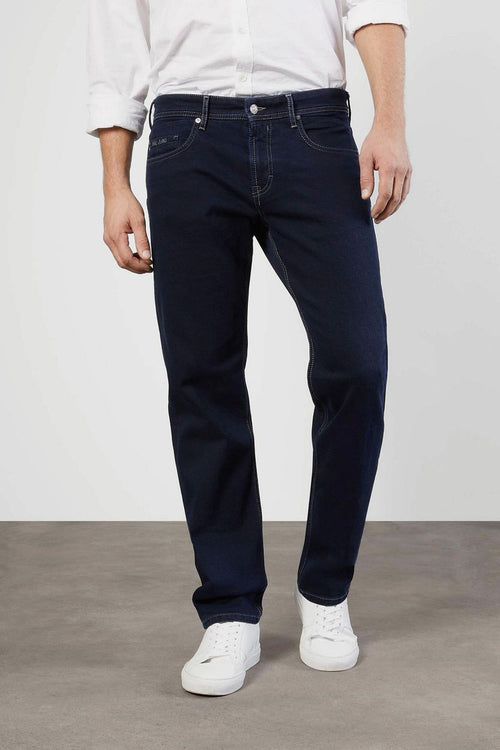 Mac broek Ben donkerblauw zwart