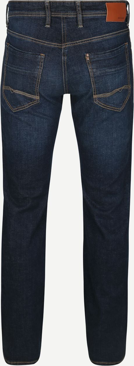 Mac broek Ben vintage donkerblauw