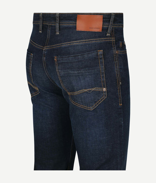 Mac broek Ben vintage donkerblauw