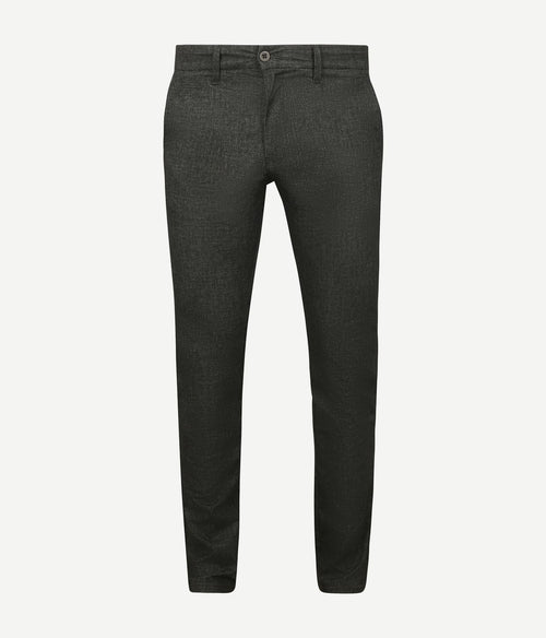 Broek Lennox melange antraciet
