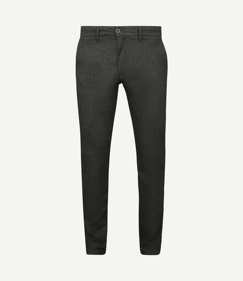 Broek Lennox melange antraciet