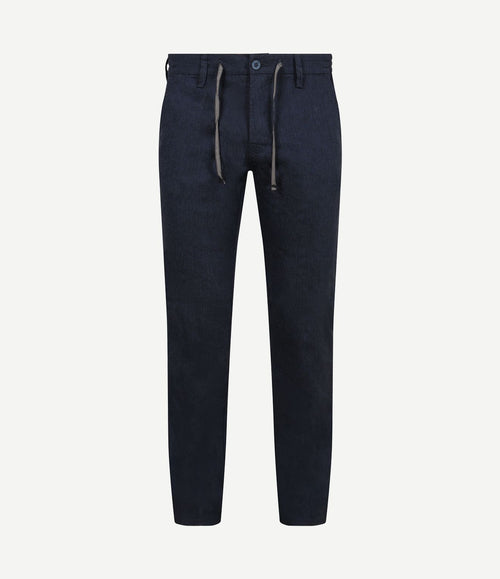 Broek Lennox sport donkerblauw
