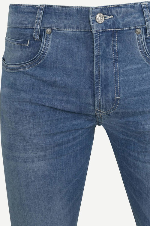 Profuomo leren riem zwart