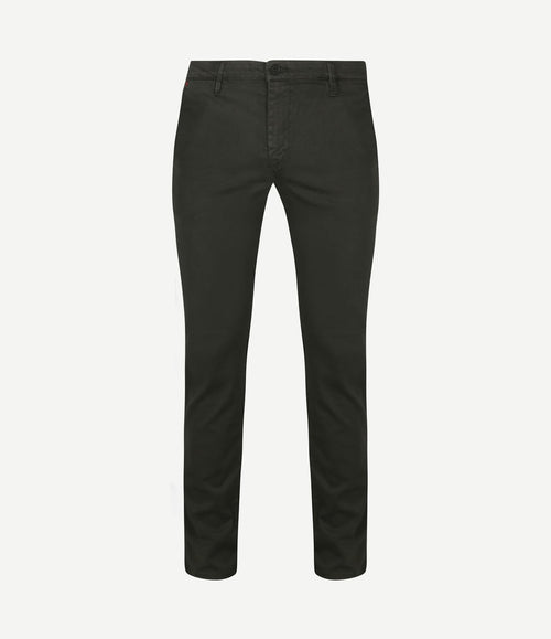 Jeans driver pants donkergroen