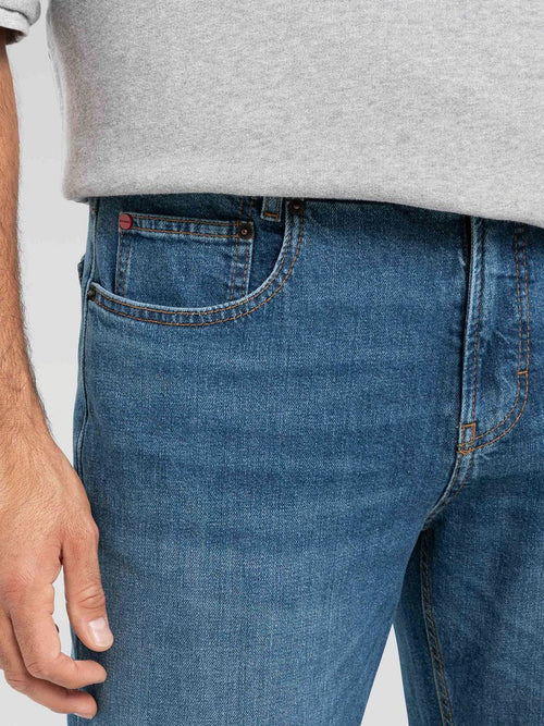 Jeans rick blauw