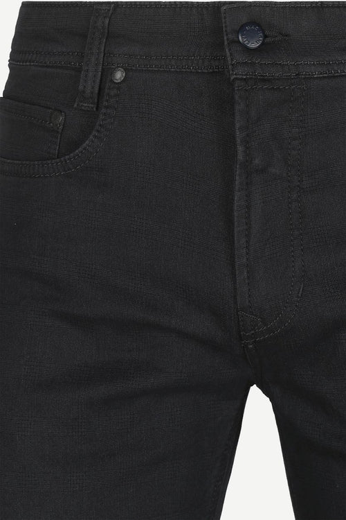 Jog'n jeans ruit antraciet