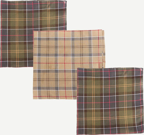 Barbour zakdoek (3-pack)