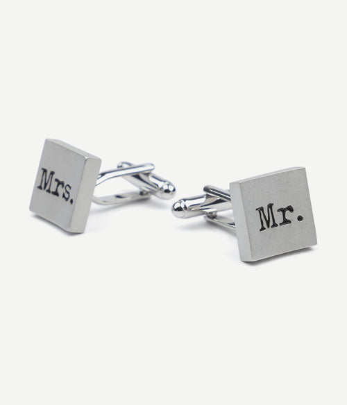Manchetknoop profuomo mr. & mrs