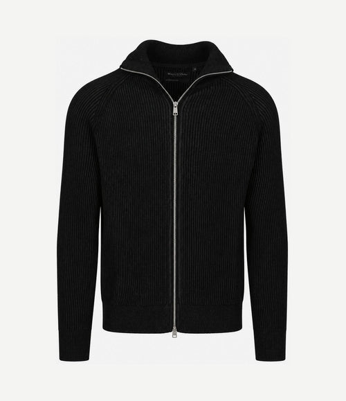 Cardigan zip zwart