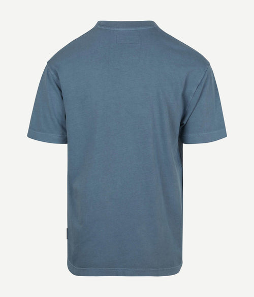 Marc o'polo heavy t-shirt blauw | Regular-fit