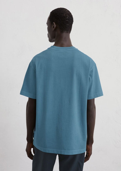 Heavy t-shirt blauw