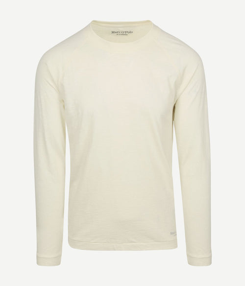 Marc o'polo longsleeve t-shirt off white | Regular-fit