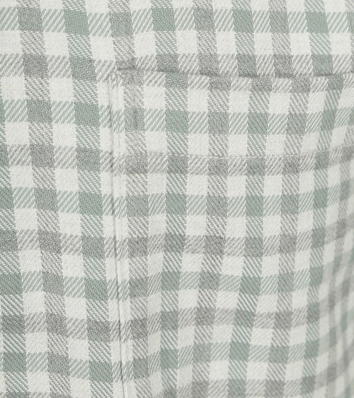 Overhemd ruiten groen