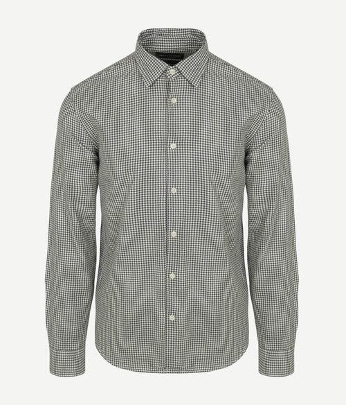 Marc o'polo overhemd ruiten grijs | Regular-fit