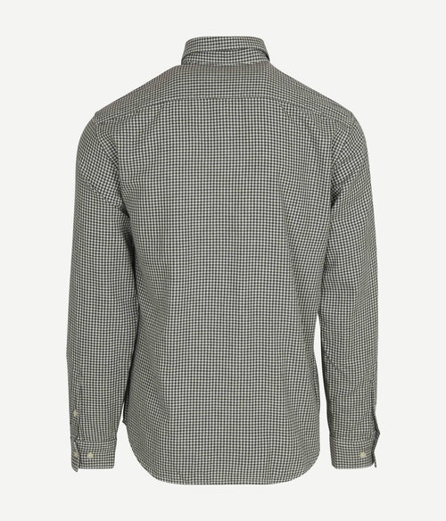 Marc o'polo overhemd ruiten grijs | Regular-fit