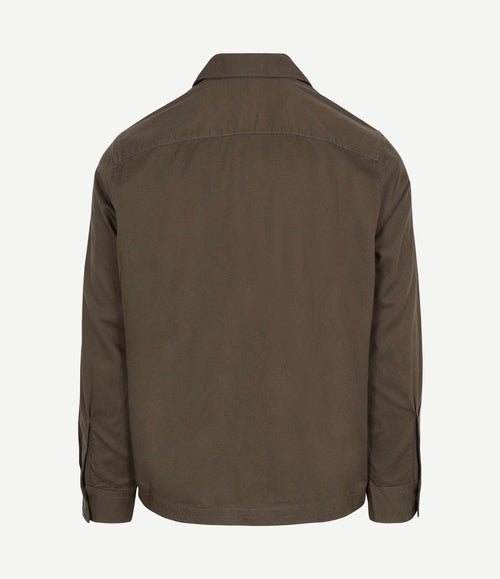 Overshirt bruin