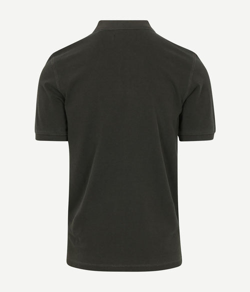 Marc o'polo poloshirt faded iron antraciet