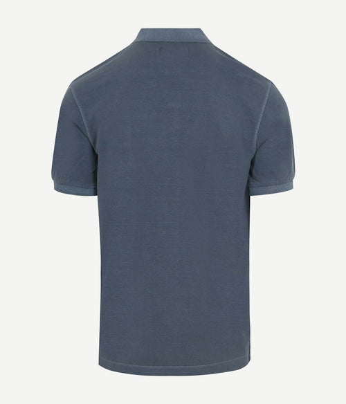Marc o'polo poloshirt faded storm blauw