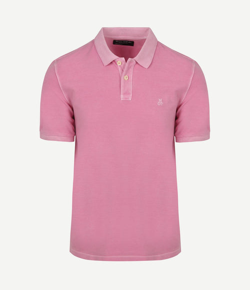 Poloshirt piqué mellow roze