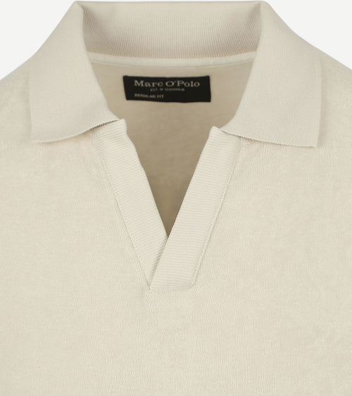Poloshirt riva terry cloth ecru