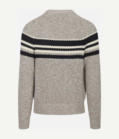 Marc o'polo pullover grijs melange | Regular-fit