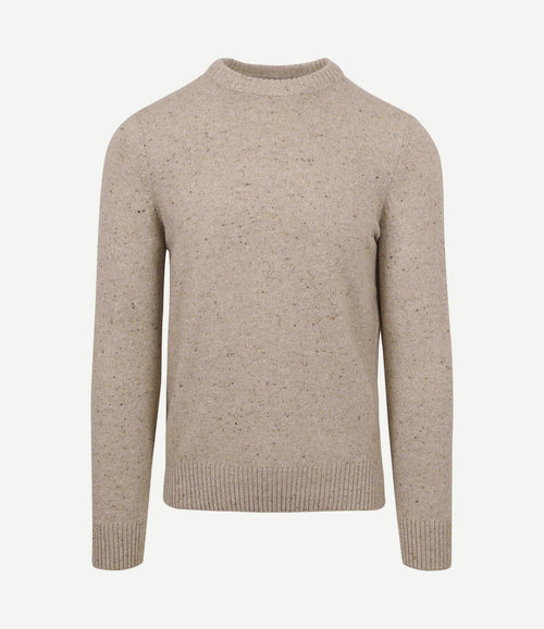 Pullover wol beige