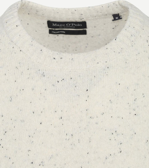 Marc o'polo pullover wol ecru | Regular-fit