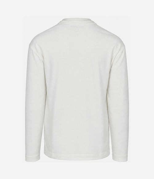 Heavy longsleeve t-shirt silky white