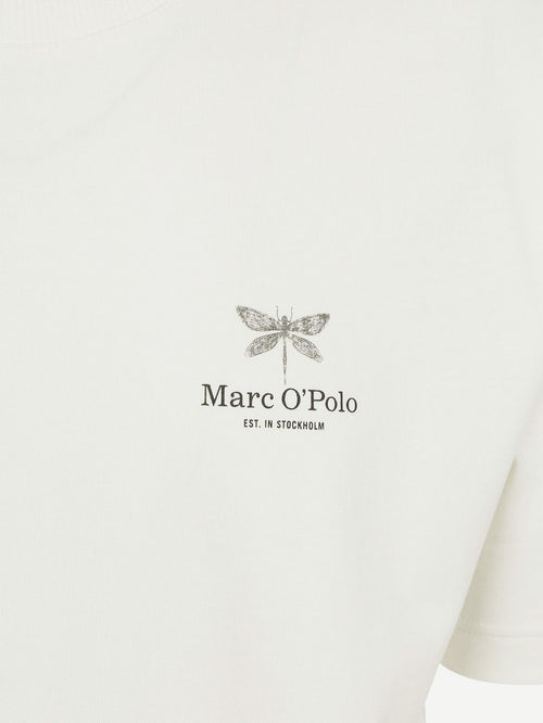 T-shirt backprint wit