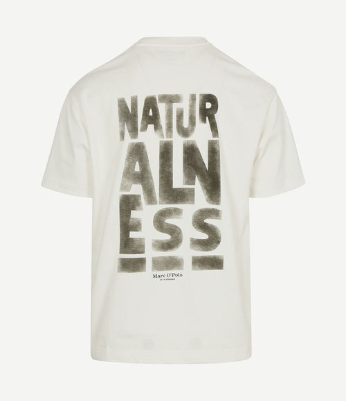 T-shirt backprint wit