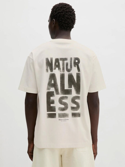 T-shirt backprint wit