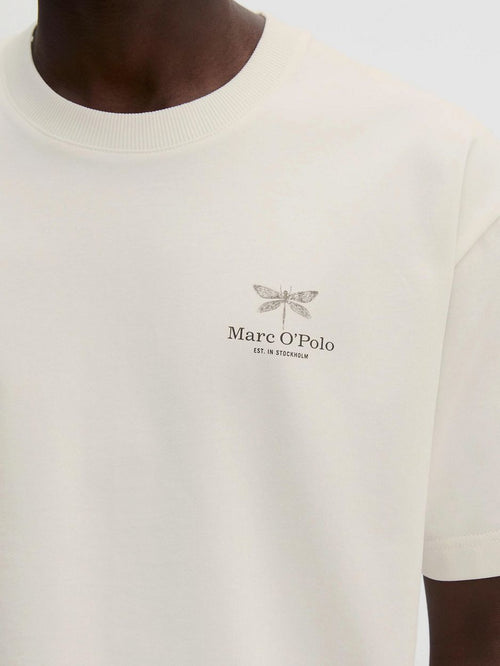 T-shirt backprint wit