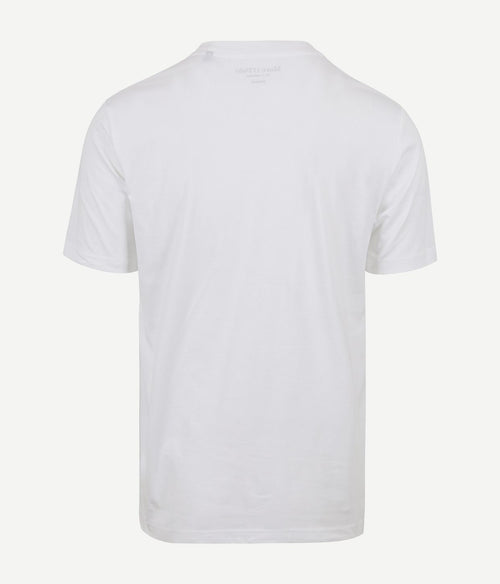 Marc o'polo t-shirt bloem wit | Regular-fit