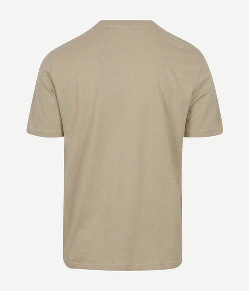 Marc o'polo t-shirt logo beige | Regular-fit