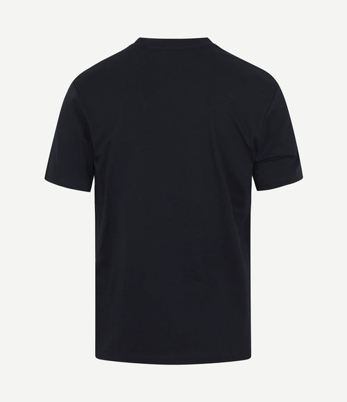T-shirt logo donkerblauw