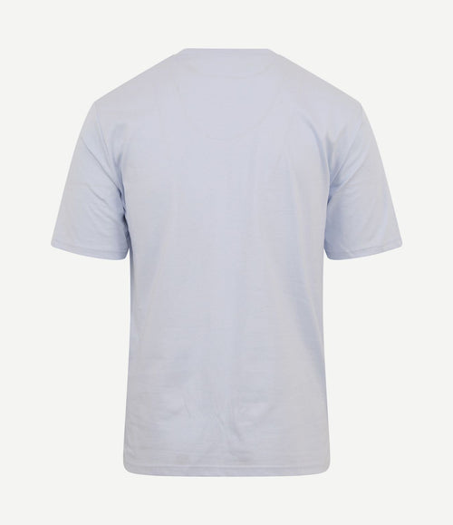 T-shirt logo lichtblauw