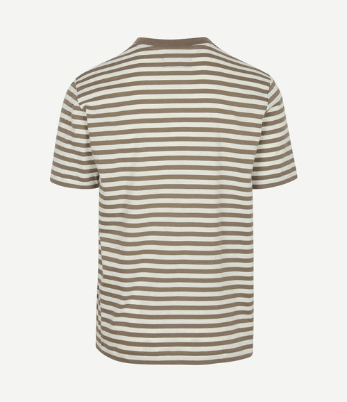 T-shirt stripes kaki