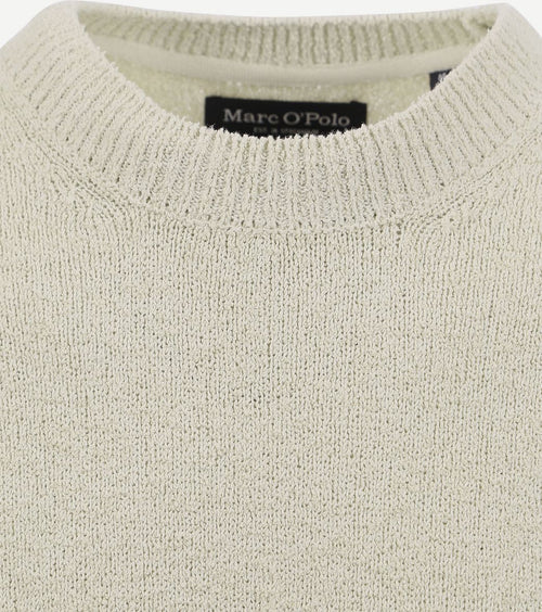 Marc o'polo trui ecru | Regular-fit