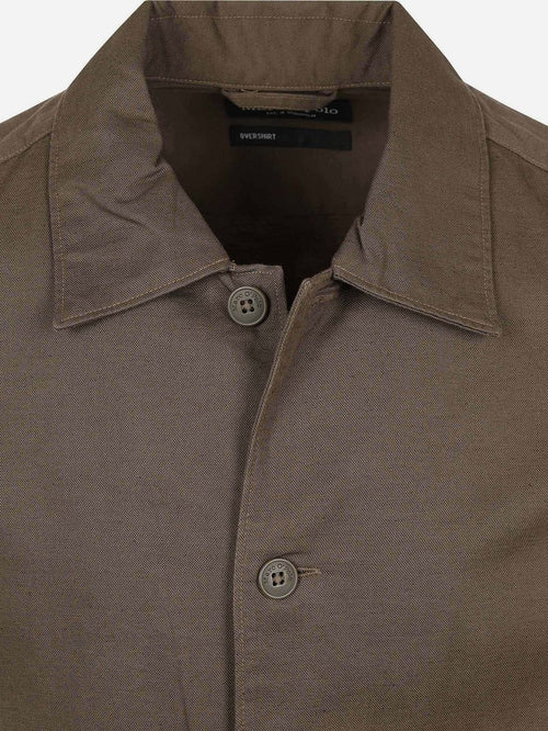 Overshirt bruin