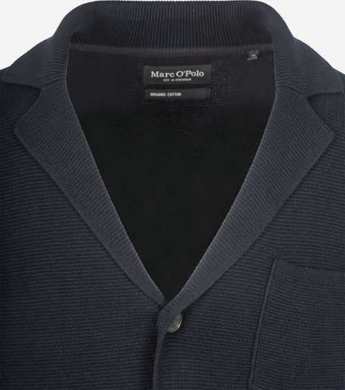 Marc o'polo vest milano donkerblauw | Regular-fit