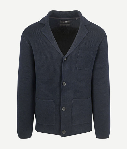 Marc o'polo vest milano donkerblauw | Regular-fit