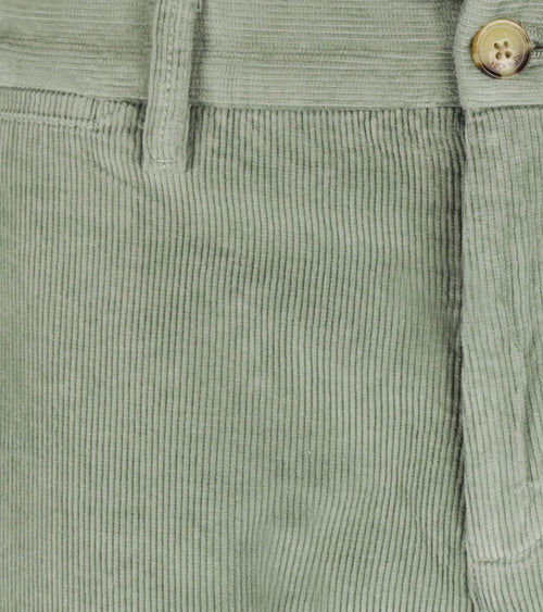 Chino corduroy lichtgroen