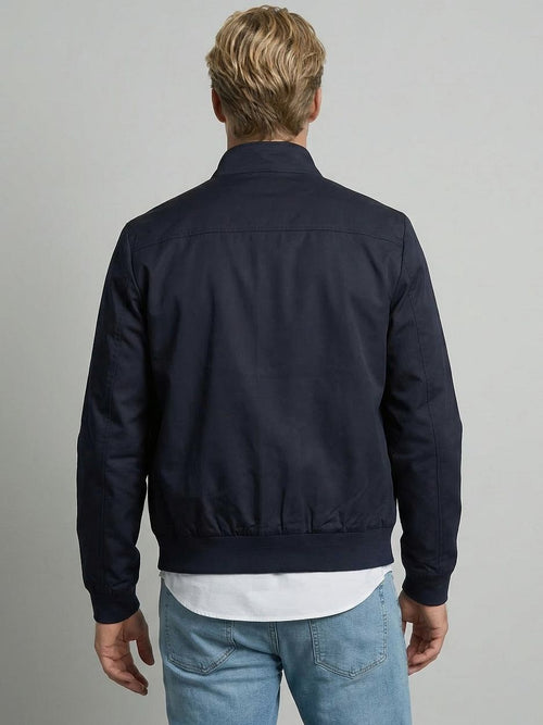 Classic bomberjas donkerblauw