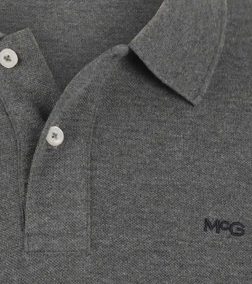 McGregor long sleeve poloshirt antraciet | Regular-fit