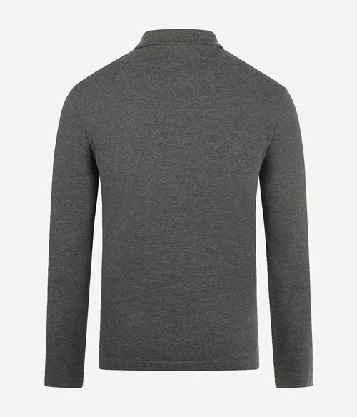 McGregor long sleeve poloshirt antraciet | Regular-fit