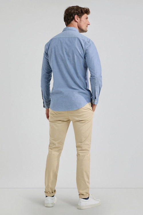 Overhemd Oxford blauw